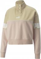 Джемпер Puma PUMA POWER COLORBLOCK HALF-PLACKET CREW FL 84995167 р.S бежевый