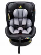 Автокресло Happy Baby isofix 360° поворот 0-36кг 40-150 см черный black black/grey KIM HB328