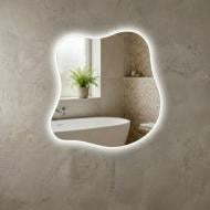 Зеркало с LED-подсветкой ART-COM 950х950 мм ассиметричное без сенсорной кнопки