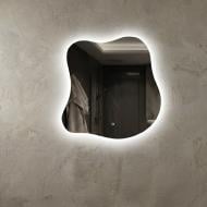 Зеркало с LED-подсветкой ART-COM 950х950 мм ассиметричное с сенсорной кнопкой