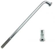 Спица HUA JIA 178 мм 12G CP ST з ніпелем SPO-178-002 Спица HUA JIA 178 мм 12G CP ST з ніпелем SPO-178-002