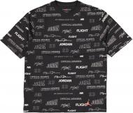 Футболка Nike M J FLT MVP STMT 85 SS CREW DX9573-045 р.M чорний