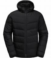 Пуховик мужская зимняя Jack Wolfskin COLONIUS JKT M RDS 1207431_6000 р.S черный
