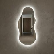 Зеркало с LED-подсветкой ART-COM 1260х560 мм ассиметричное с сенсорной кнопкой