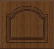Фасад для кухни Грейд-Плюс Орех мускатный патина №363 355x396 Мадрид