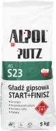 Шпаклівка Alpol гіпсова 2в1 (старт+фініш) Putz AG S23 5кг