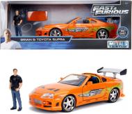 Ігровий набір Jada 1:24 Форсаж Toyota Supra (1995) з фігуркою Брайяна 253205001