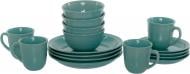 Сервиз столово-чайный GLAZE BLUE 16 предметов на 4 персоны