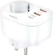 Сетевое зарядное устройство Gelius Moxie GP-HC050 2USB (QC3.0) + Type-C (PD20W) White