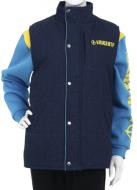 Жилет утеплений джинсовий XL темно-синій