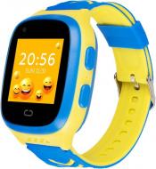 Смарт-часы детские Gelius GPS/4G (IP67) yellow/blue (GP-PK006)