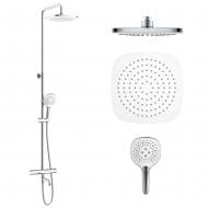 Душевая система Imprese Centrum T-10260SQ с термостатом