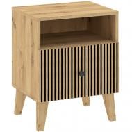 Тумба прикроватная Intermeble BERLIN 1ш 470x580x420 мм дуб артизан
