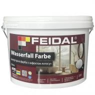 Краска силиконовая Feidal Wasserfall Farbe глубокий мат белый 2,5 л