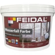 Фарба силіконова Feidal Wasserfall Farbe глибокий мат білий 10 л