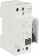 Дифференциальное реле Siemens АС 2p 40А 30 мА AC 230V 5SM3314-0