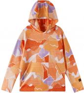 Худи унисекс Reima Lupaus р.104 оранжевый 5200122B-2692