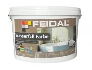 Краска силиконовая Feidal Wasserfall Farbe прозрачная глубокий мат база под тонировку 5 л