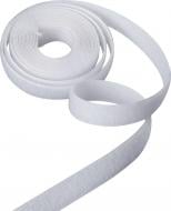 Лента-липучка Велкро пришивная мягкая белая, 20 мм