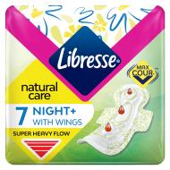 Прокладки гігієнічні Libresse Natural Care Maxi Night 7 шт.