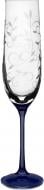 Набор бокалов для шампанского Bohemia Lido Cobalt 190 мл 2 шт.