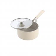 Ковш с крышкой KitchenAid АС, 16 см, 1,58 л, кремовый (CC009726-001)