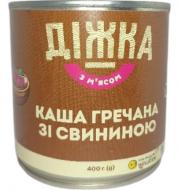 Консерва Діжка Каша гречана зі свининою 400 г