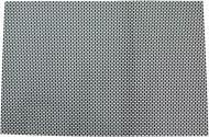 Килимок для сервірування 30x45 см плетена чорно-біла