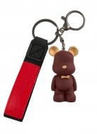 Брелок для ключів Ведмедик червоний