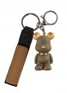Брелок для ключів Ведмедик світло-коричневий