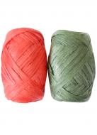 Набор Бумажная лента красная серая 19291 2 шт. 0,5 см 10 м красный