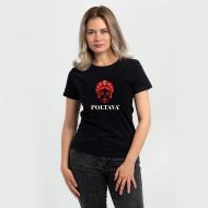 Футболка женская Sol's IMPERIAL WOMEN Город-герой Полтава р.L черный