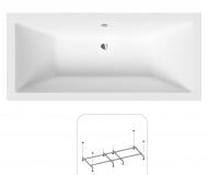 Ванна акриловая Helmken Alvaro HM1E957E5557 174х79,5 см