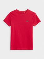 Футболка 4F TSHIRT M0795 4FJAW23TTSHM0795-62S р.140 червоний