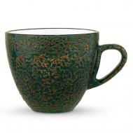 Чашка для кофе Splash Green 110 мл WL-667534/A Wilmax