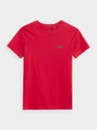 Футболка 4F TSHIRT M0795 4FJAW23TTSHM0795-62S р.152 червоний
