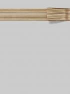 Фасад для кухні Білий софт №326 /ручка ясен/ 533x396 нижній лівий Неаполь