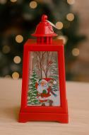 Декорация новогодняя Фонарь 5х5х10.5 см AG3416 с LED-подсветкой Angel Gifts