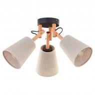 ВИТРИНА! Бра TK Lighting Vaio 1PL-574 3x15 Вт E27 бук/лен ВИТРИНА! Бра TK Lighting Vaio 1PL-574 3x15 Вт E27 бук/лен