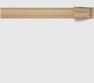 Фасад для кухни Белый софт №326 /ручка ясень/ 533x596 нижний левый Неаполь