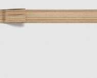 Фасад для кухни Белый софт №326 /ручка ясень/ 400x496 верхний универсальный Неаполь