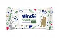 Дитячі вологі серветки Kindii Natural Balance 60 шт.