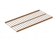 Полка Kolchuga 606x306 мм коричневый