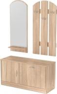 УЦІНКА! Передпокій з дзеркалом Компаніт Ольга дуб сонома (УЦ №33)