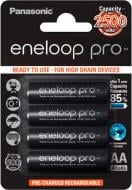 Аккумулятор Panasonic Eneloop Pro AA (R6, 316) 4 шт. (BK-3HCDE/4BE)