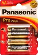 Батарейка Panasonic Pro Power Alkaline AA (R6, 316) 4 шт. (LR6XEG/4BP)