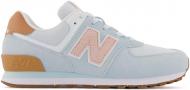 Кроссовки для девочек New Balance GC574RK1 р.39 голубые