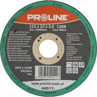 Круг відрізний Proline 115х3,0x22 мм 1 шт. 44511