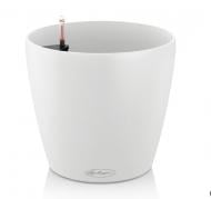 Кашпо пластик CLASSICO Color 60 круглий білий матовий 90 л Lechuza (13330)