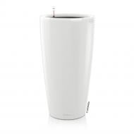 Кашпо пластик Rondo Premium 40 круглий білий матовий 31 л Lechuza (15746)